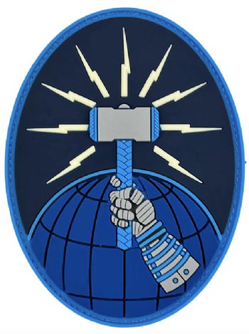 Space Force 392nd Combat Training Squadron PVC Patch With Velcro