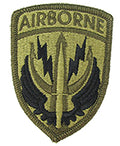 Special Operations Command Central OCP Scorpion Shoulder Patch With Velcro