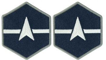 Space Force Dress Chevron Embroidered E4 Specialist 4