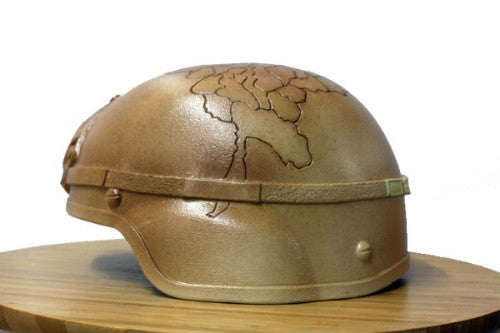 Afghanistan And Iraq Ceramic Glass Kevlar Helmet
