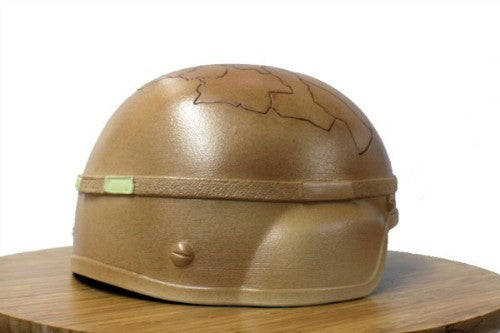 Afghanistan And Iraq Ceramic Glass Kevlar Helmet