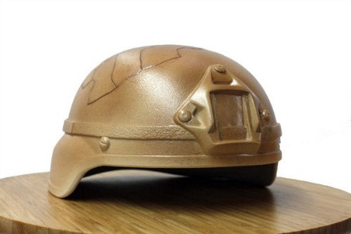 Afghanistan And Iraq Ceramic Glass Kevlar Helmet