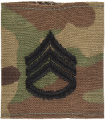 E-6 Staff Sergeant SSG OCP Scorpion Gortex Loop Insignia