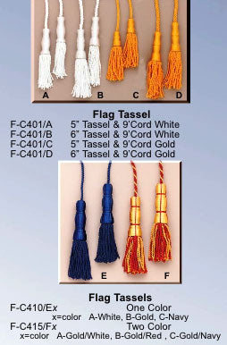 Flag Tassel and Cord