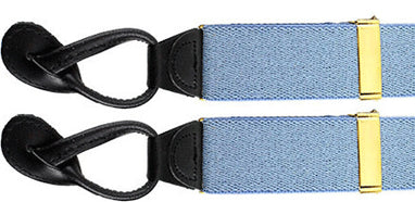 Infantry Blue Branch Of Service Dress Suspenders