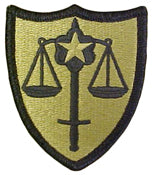 USA Trial Defense Service OCP Scorpion Patch With Velcro