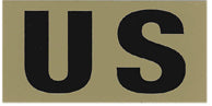 IR US Letters Placard