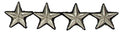 USMC Officer Insignia Synthetic Embroidered, 2 X 2 Cut Out