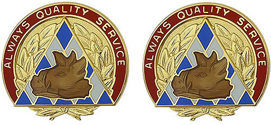 100th Support Group Unit Crest