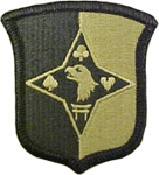 101st Sustainment Brigade OCP Scorpion Shoulder Patch With Velcro