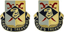 101st Finance Battalion Unit Crest