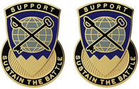 107th Quartermaster Battalion Unit Crest