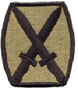 10th Mountain Division OCP Scorpion Shoulder Patch With Velcro 