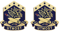 110th Chemical Battalion Unit Crest