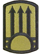 111th Maneuver Enhancement Brigade OCP Scorpion Shoulder Patch