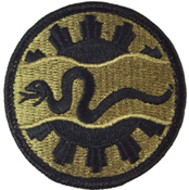 116th Armored Cavalry Regiment OCP Scorpion Shoulder Patch With Velcro