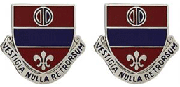 116th Field Artillery Regiment Unit Crest