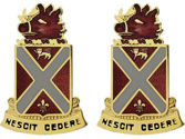 118th Field Artillery Regiment Unit Crest
