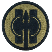 11th Military Police Brigade OCP Scorpion Shoulder Patch With Velcro
