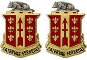 121st Field Artillery Regiment Unit Crest