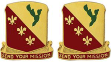 129th Field Artillery Regiment Unit Crest