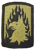12th Aviation Brigade OCP Scorpion Shoulder Patch With Velcro