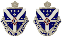 131st Infantry Regiment Unit Crest