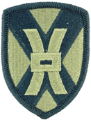 135th Sustainment Command OCP Scorpion Shoulder Patch With Velcro
