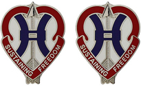 135th Sustainment Command Unit Crest