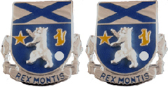 136th Infantry Regiment Unit Crest