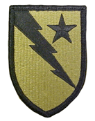 136th Maneuver Enhancement Brigade OCP Scorpion Shoulder Patch