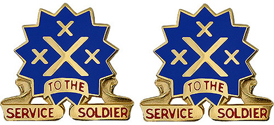 13th Sustainment Command Unit Crest