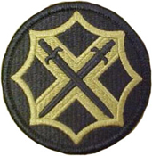 142nd Battlefield Surveillance Brigade OCP Scorpion Shoulder Patch With Velcro