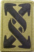 143rd Sustainment Command OCP Scorpion Shoulder Patch With Velcro