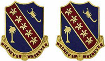 148th Field Artillery Regiment Unit Crest