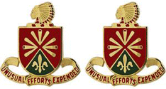 158th Field Artillery Regiment Unit Crest
