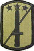 170th Infantry Brigade OCP Scorpion Shoulder Patch With Velcro