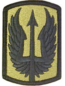 185th Aviation Brigade OCP Scorpion Shoulder Patch With Velcro