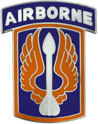 18th Aviation Brigade CSIB With Airborne Tab