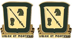 18th Cavalry Regiment Unit Crest