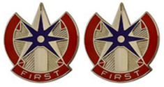 1st Sustainment Command Unit Crest