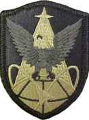 1st Space Brigade OCP Scorpion Shoulder Patch With Velcro