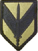 1st Sustainment Brigade OCP Scorpion Shoulder Patch With Velcro