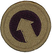 1st Sustainment Command OCP Scorpion Shoulder Patch With Velcro