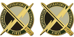 1st Information Operations Command Unit Crest