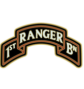 75th Ranger Regiment 1st Battalion CSIB Scroll