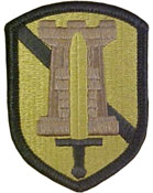 204th Maneuver Enhancement Brigade OCP Scorpion Shoulder Patch