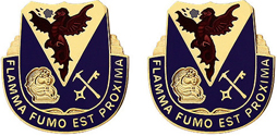 206th Chemical Battalion Unit Crest