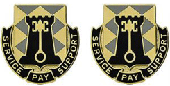 208th Finance Battalion Unit Crest