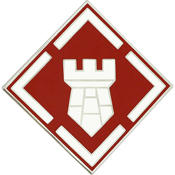 20th Engineer Brigade W/O Airborne Tab CSIB